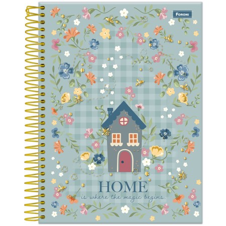 Foto ilustrativa Caderno Capa Dura College