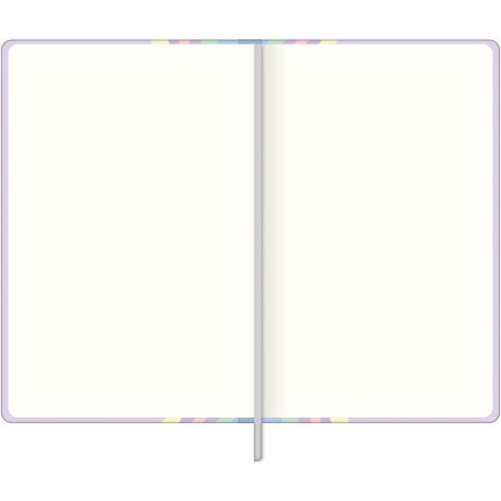 Foto ilustrativa Caderno Capa Dura Costurado Sem Pauta Stitch