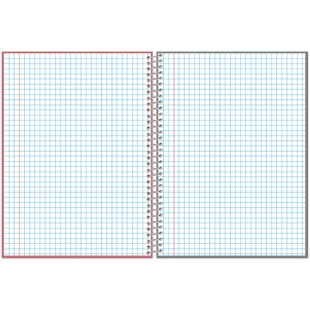 Foto ilustrativa Caderno Capa Dura Quadriculado ( 7 mm x 7 mm)
