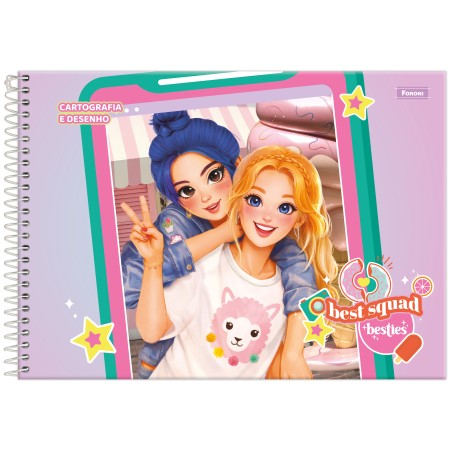 Foto ilustrativa Caderno Cartografia Besties