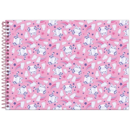 Foto ilustrativa Caderno Cartografia Capa Dura A Casa Mágica da Gabby