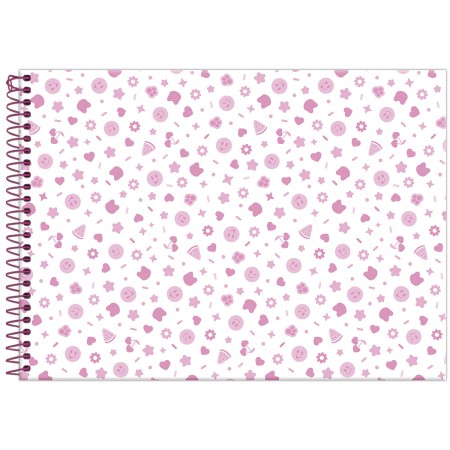 Foto ilustrativa Caderno Cartografia Capa Dura Amigas Para Sempre