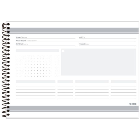 Foto ilustrativa Caderno Cartografia Capa Dura Cliff