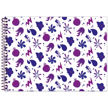 Foto ilustrativa Caderno Cartografia Capa Dura Divertidamente