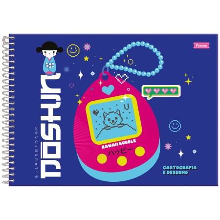 Foto ilustrativa Caderno Cartografia Capa Dura Doshin