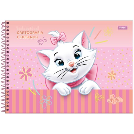 Foto ilustrativa Caderno Cartografia Capa Dura Marie