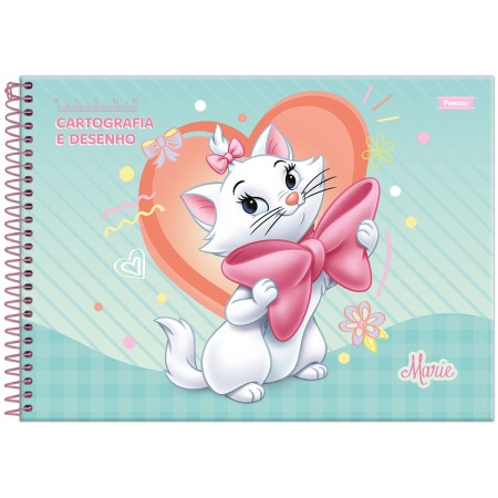 Foto ilustrativa Caderno Cartografia Capa Dura Marie