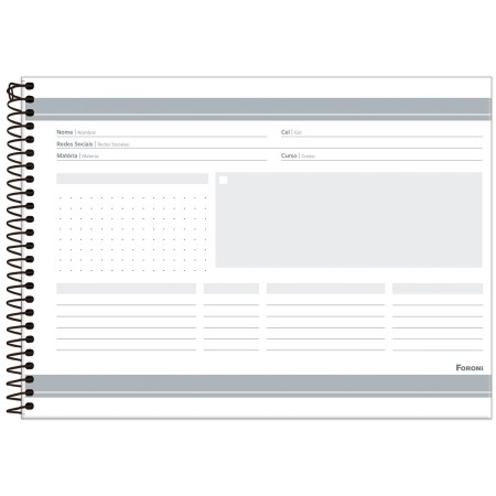 Foto ilustrativa Caderno Cartografia Capa Dura My Hero Academia