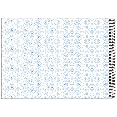 Foto ilustrativa Caderno Cartografia Capa Dura Paris Saint-Germain