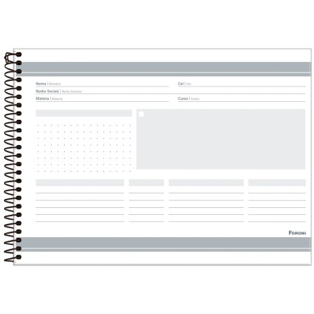 Foto ilustrativa Caderno Cartografia Capa Dura Paris Saint-Germain