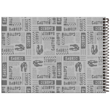 Foto ilustrativa Caderno Cartografia Capa Dura Sauros