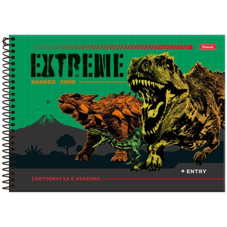 Foto ilustrativa Caderno Cartografia Capa Dura Sauros