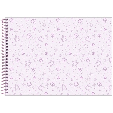 Foto ilustrativa Caderno Cartografia Capa Dura Sereia