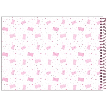 Foto ilustrativa Caderno Cartografia Capa Dura Sugar Rush