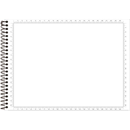 Foto ilustrativa Caderno Cartografia Milimetrado Class