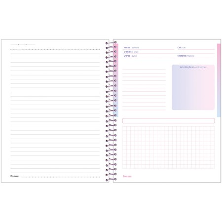 Foto ilustrativa Caderno College Bali