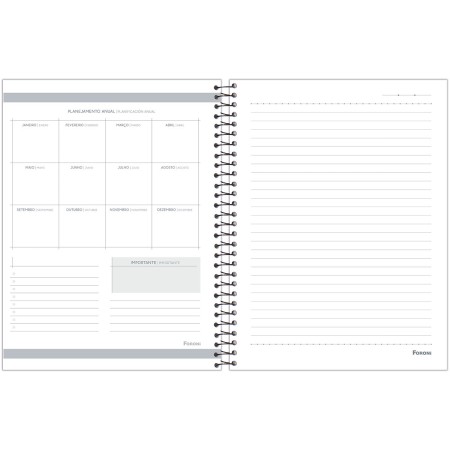 Foto ilustrativa Caderno College Capa Dura Columbia