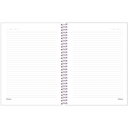 Foto ilustrativa Caderno College Capa Dura Cosmos