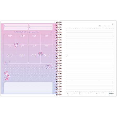 Foto ilustrativa Caderno College Capa Dura Minnie Mouse