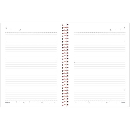 Foto ilustrativa Caderno College Capa Dura Minnie Mouse