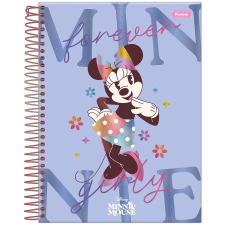 Foto ilustrativa Caderno College Capa Dura Minnie Mouse
