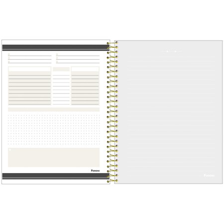 Foto ilustrativa Caderno College Capa Dura Urban