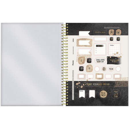 Foto ilustrativa Caderno College Capa Dura Urban