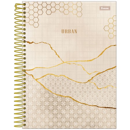 Foto ilustrativa Caderno College Capa Dura Urban
