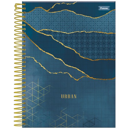 Foto ilustrativa Caderno College Capa Dura Urban