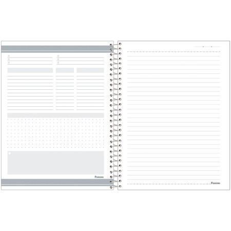 Foto ilustrativa Caderno College Office Color