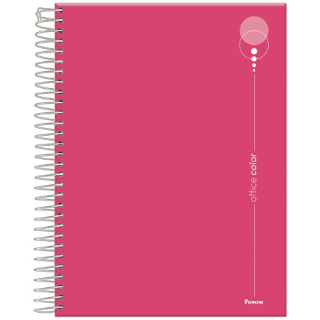 Foto ilustrativa Caderno College Office Color