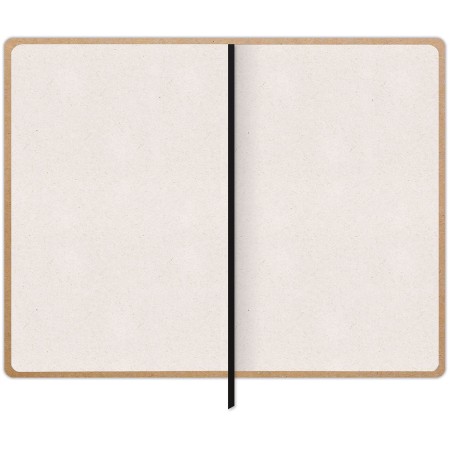 Foto ilustrativa Caderno Costurado S/ Pauta Kraft
