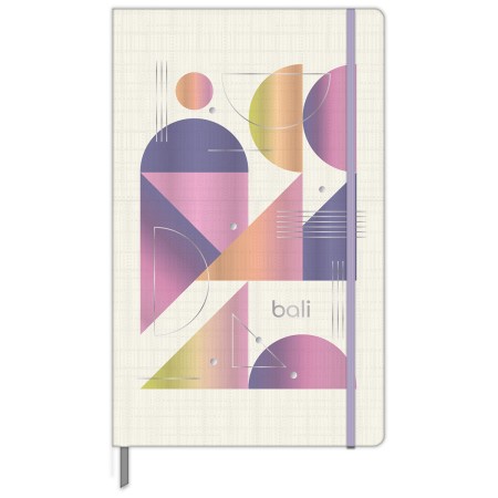 Foto ilustrativa Caderno Costurado Sem Pauta Bali