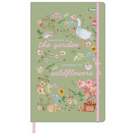 Foto ilustrativa Caderno Costurado Sem Pauta Milly