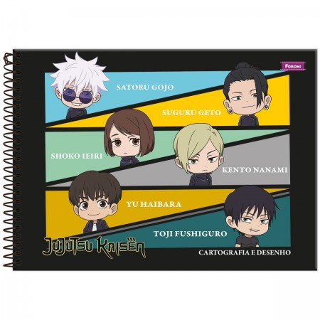 jujutsu kaisen desenho para colorir