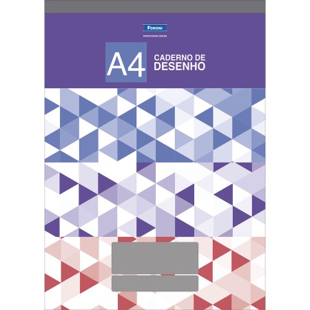 Foto ilustrativa Caderno Desenho A4