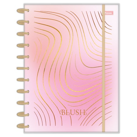 Foto ilustrativa Caderno Discbook Blush