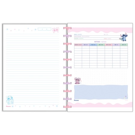 Foto ilustrativa Caderno Discbook Stitch