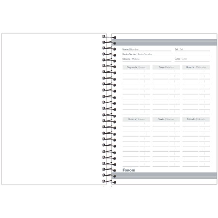 Foto ilustrativa Caderno Espiral 1/4 Capa Dura Minecraft