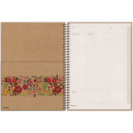 Foto ilustrativa Caderno FUNcional Kraft Art