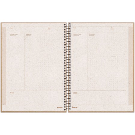 Foto ilustrativa Caderno FUNcional Kraft Art