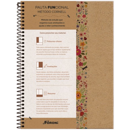 Foto ilustrativa Caderno FUNcional Kraft Art