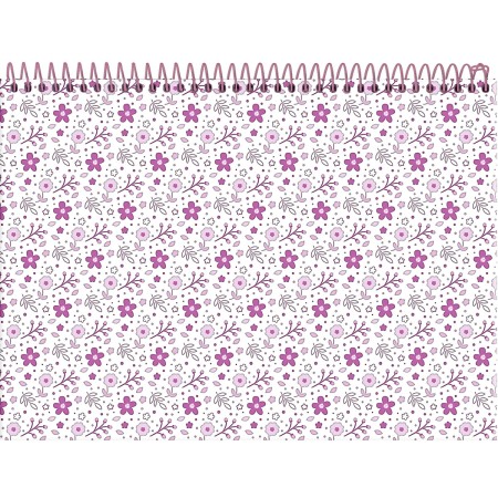 Foto ilustrativa Caderno Meia Pauta Espiral  Ternuritas - Começando a escrever