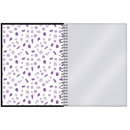 Foto ilustrativa Caderno Papel de Carta Capa Dura Divertidamente