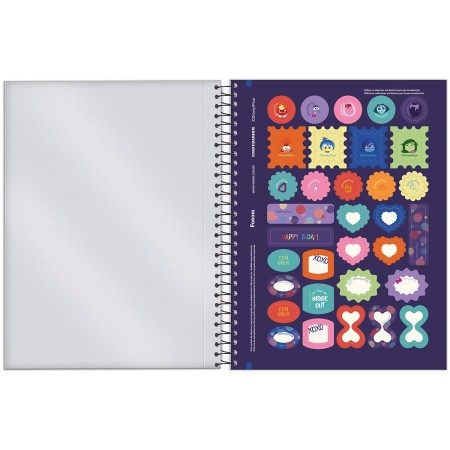 Foto ilustrativa Caderno Papel de Carta Capa Dura Divertidamente