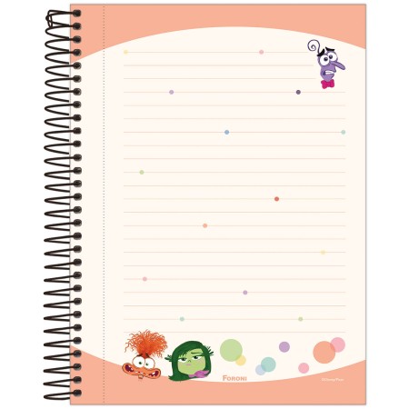 Foto ilustrativa Caderno Papel de Carta Capa Dura Divertidamente