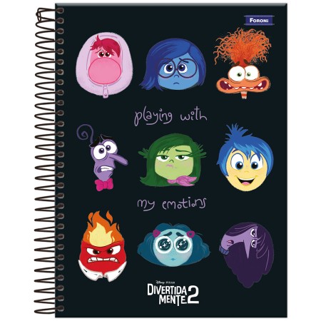 Foto ilustrativa Caderno Papel de Carta Capa Dura Divertidamente