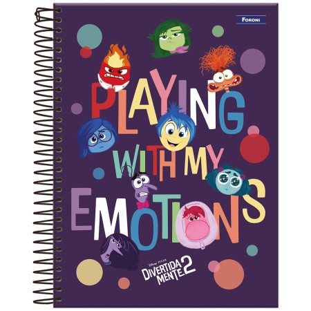 Foto ilustrativa Caderno Papel de Carta Capa Dura Divertidamente