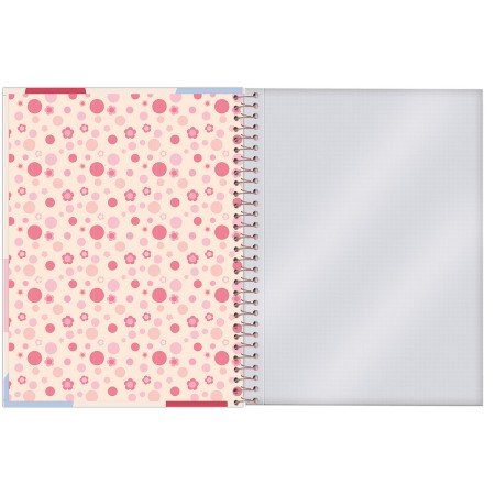 Foto ilustrativa Caderno Papel de Carta Capa Dura Minnie Mouse