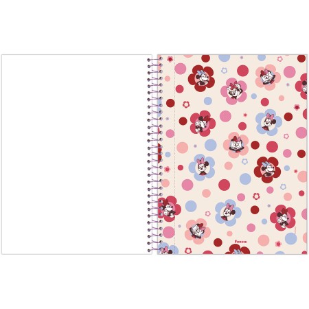 Foto ilustrativa Caderno Papel de Carta Capa Dura Minnie Mouse